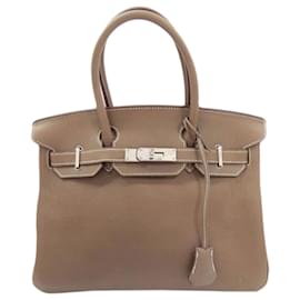 Hermès Borsa Hermes Birkin 30 in Etoupe Gray