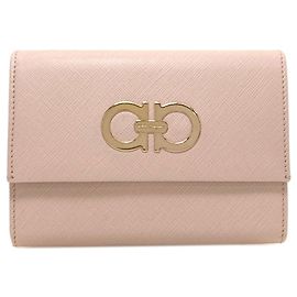 Carteira Bi-fold Gancini Salvatore Ferragamo