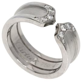 Anillo Cartier C2 SM de diamante en oro blanco de 18K