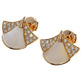Bulgari Orecchini Diva's Dream in diamante a forma di conchiglia Bvlgari