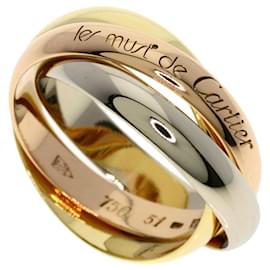 Anello Trinity Cartier Oro Rosa Bianco e Giallo 18K