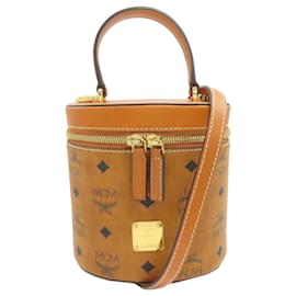Borsa 2-Way MCM in PVC marrone