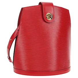 LOUIS VUITTON Epi Cluny Shoulder Bag Rosso M52257 LV Auth am11655V