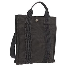 Hermes Her Line A Dos PM Backpack Canvas Hermes 2-Way Backpack Handbag Her Line a Dos PM main image 4