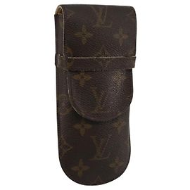 LOUIS VUITTON Monogram Etui Lunette Rabat Estuche para Gafas M62970 LV Auth BA13269
