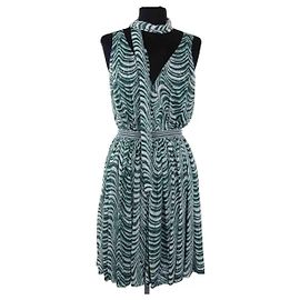 Alaïa Vestido verde