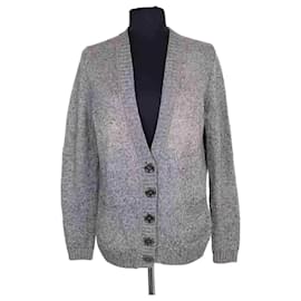 Burberry Grauer Cardigan