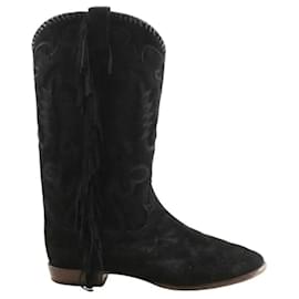 Autre Marque Schwarze Westernstiefel
