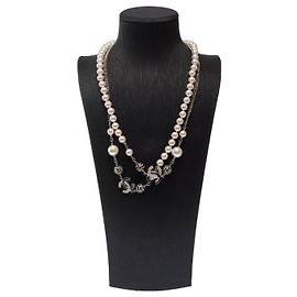 CHANEL CC Schmuck in Weißperle - 103521