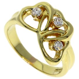 Tiffany & Co. Triple Heart 3-Diamond Ring