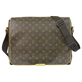 Borsa a tracolla Abbesses Louis Vuitton in tela Monogram
