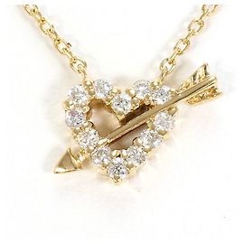 Autre Marque Collana in oro giallo 10K con diamante