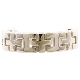 14K Weißgold-Ringband - Autre Marque