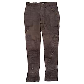 DOLCE & GABBANA PANTALON CARGO VINTAGE À MULTIPLES POCHES - D&G
