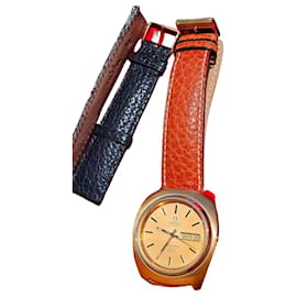 Omega Seamaster Cosmic 2000 Automatic Gold-Tone Watch