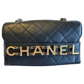 Borsa Chanel Matelassé in pelle nera