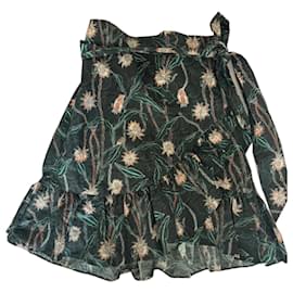 Falda envolvente Isabel Marant estampado floral