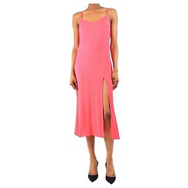 Reformation Vestido midi Pink Crimini - tamanho UK 6