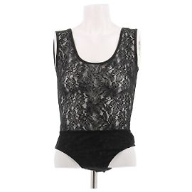 Tila March Body in pizzo nero