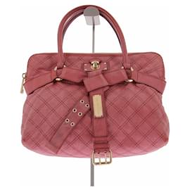 Borsa a mano in pelle rossa Marc Jacobs