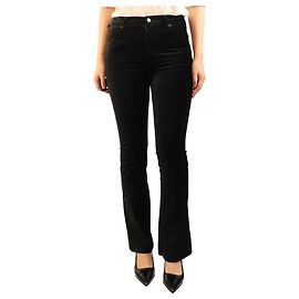 Agolde Vaqueros de terciopelo negro - talla UK 8