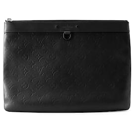 Pochette Louis Vuitton Monogram Shadow Discovery Clutch Bag