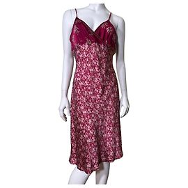 Autre Marque InWear Vestido Midi de Seda con Estampado Floral