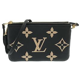 Louis Vuitton Pochette Double Zip in Monogram Empreinte Bicolore