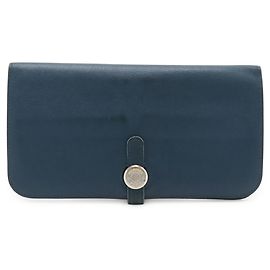 Hermès Dogon Rect Verso langer Bifold-Geldbeutel