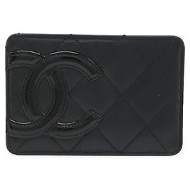 Chanel Cambon Line Coco Mark Business Card Case
