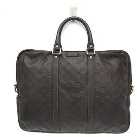Valigetta in pelle Gucci Guccissima
