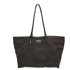 Fendi Zucchino Leder Tote Bag