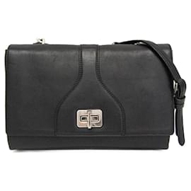 Prada Double Flap Chain Shoulder Bag