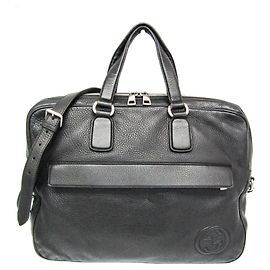 Valigetta in pelle da uomo Gucci Interlocking G