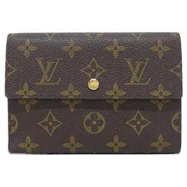 Louis Vuitton Monogram Portefeuille Tresor Etui Papier Wallet