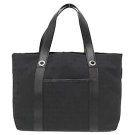 Bolso Bvlgari negro de cuero y lona - Bulgari