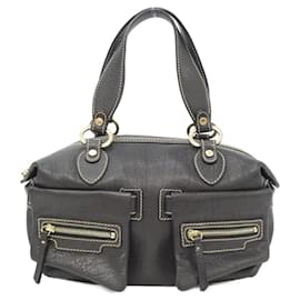 Bolso de cuero negro Bvlgari - Bulgari