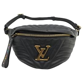 NUOVO BORSA A MARCIA LOUIS VUITTON BANANE NEW WAVE BUMBAG M53750 PELLE - Louis Vuitton