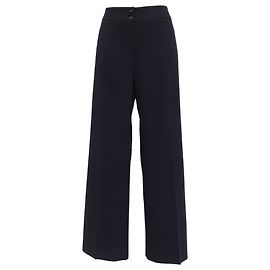 Giorgio Armani Armani Collezioni Hose aus schwarzem Polyamid