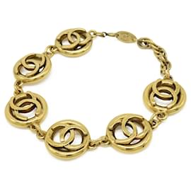Pulsera de cadena con círculo logo Coco de Chanel