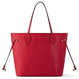Louis Vuitton Neverfull MM Tote Bag Pelle Epi Rossa