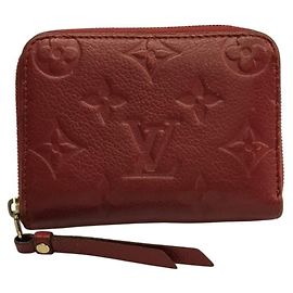 Louis Vuitton Monogram Empreinte Zippy Coin Purse Wallet