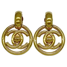 Orecchini Chanel Coco Mark Turnlock Motif