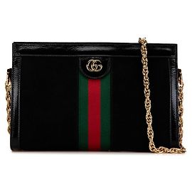 Borsa a tracolla con catena Gucci Ophidia Sherry Line