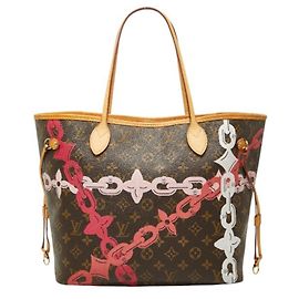 Bolso Tote Louis Vuitton Monogram Bayprint Neverfull MM