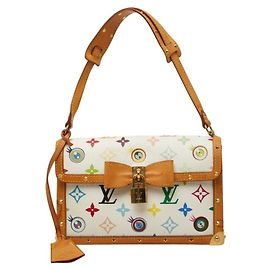 Louis Vuitton I Love Monogram Takashi Murakami Pochette Miss You Shoulder Bag
