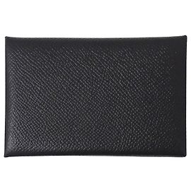Tarjetero de piel Epsom Hermès