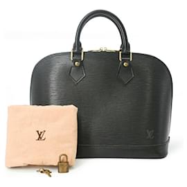 Borsa Louis Vuitton Alma Epi Noir