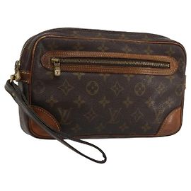 LOUIS VUITTON Monogram Marly Dragonne GM Clutch Bag M51825 LV Auth 181693