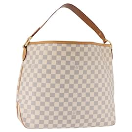 LOUIS VUITTON Borsa a Spalla Damier Azur Delightful MM N41448 LV Auth 181916A